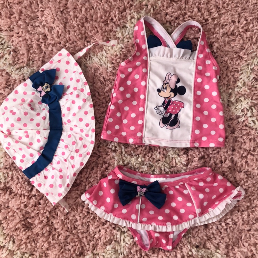 Disney Baby Swimsuit & Hat